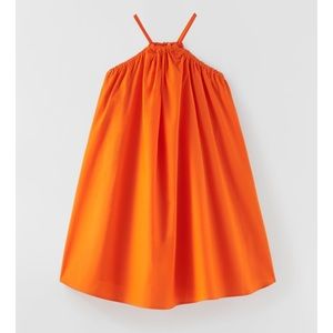 ZARA BALLOON HALTER DRESS